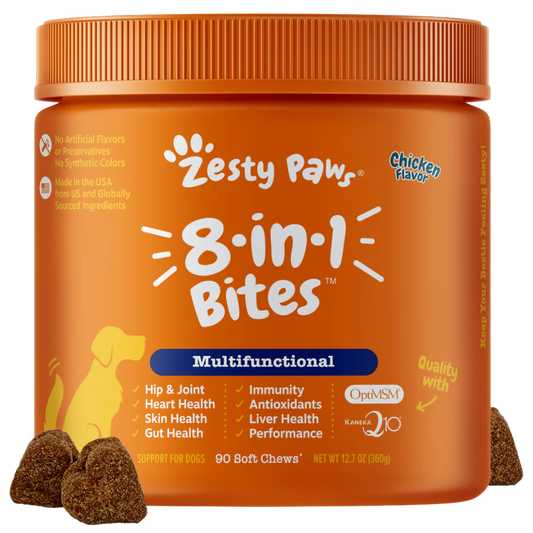 8-in-1 Multifunctional Bites for Dogs, Chicken Flavor